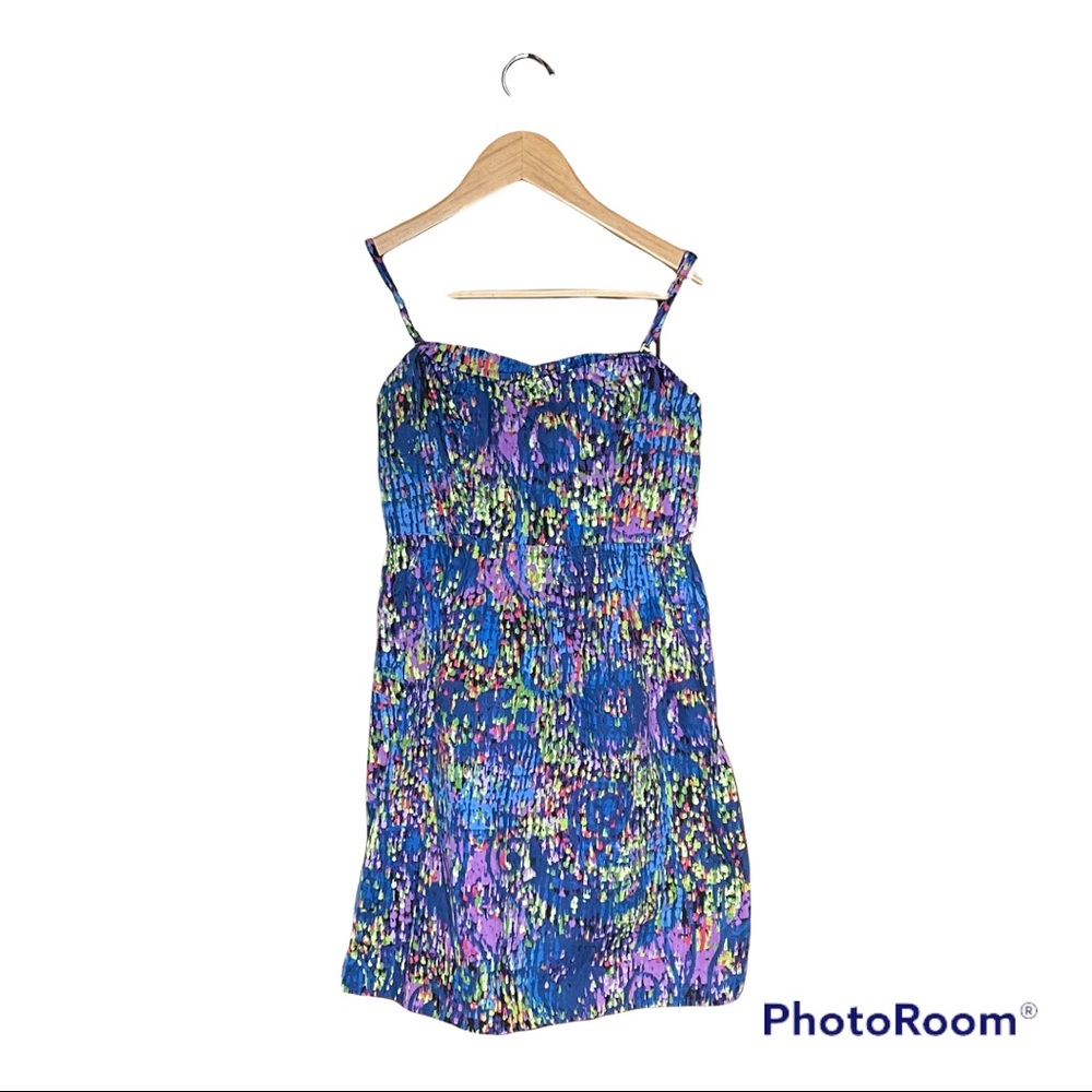 Moda International Multicolored Dress Size Medium